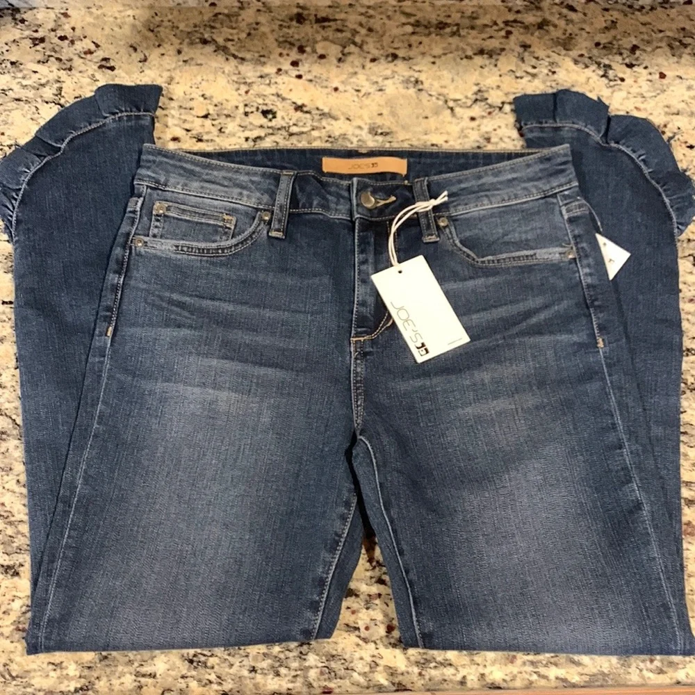 Joe’s Ruffle Icon Skinny Jeans - Picture 6 of 9